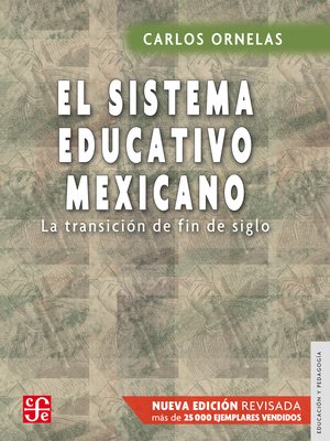 cover image of El sistema educativo mexicano